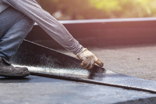 Professional Waterproofing technician working in Clyde, NY